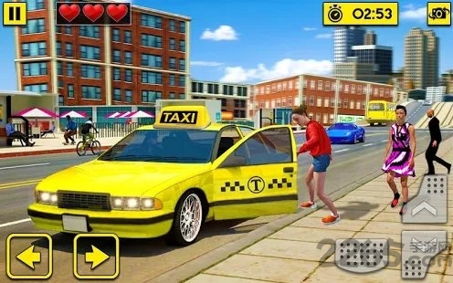 城市出租车游戏模拟驾驶