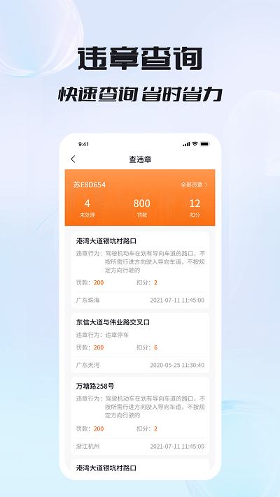 闪电车辆信息查询app下载
