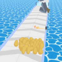 马铃薯群跑手机版(potato crowd 3d)
