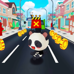 卡通猫无尽酷跑游戏