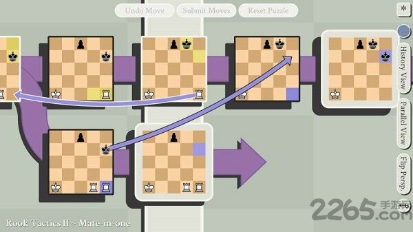有多元宇宙时间旅行的五维国际象棋游戏