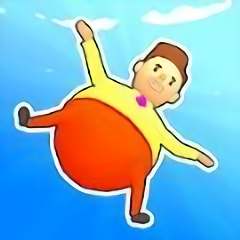 胖子下落赛游戏(fat fallers)